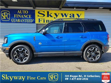 2022 Ford Bronco Sport OUTER BANKS AWD |LANE ASSIST |HEATED SEATS |R-CAM (Stk: H22326A) in St. Catharines - Image 1 of 29 2022 Ford Bronco Sport OUTER BANKS AWD |LANE ASSIST |HEATED SEATS |R-CAM (Stk: H22326A) in St. Catharines - Image 1 of 29