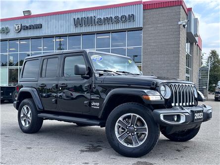 2022 Jeep Wrangler Unlimited Sahara (Stk: W9121) in Uxbridge - Image 1 of 16 2022 Jeep Wrangler Unlimited Sahara (Stk: W9121) in Uxbridge - Image 1 of 16
