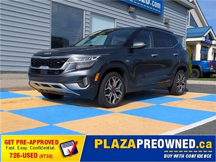 2022 Kia Seltos SX Turbo w/Burgundy Interior (Stk: M25175) in Mount Pearl - Image 1 of 21