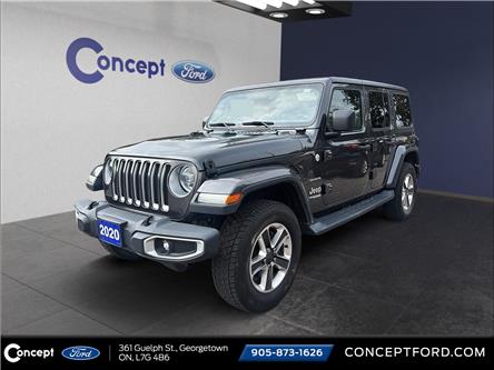 2020 Jeep Wrangler Unlimited Sahara (Stk: N52055A) in GEORGETOWN - Image 1 of 16