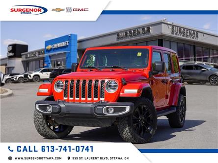 2021 Jeep Wrangler 4xe (PHEV) Sahara (Stk: R27162A) in Ottawa - Image 1 of 24
