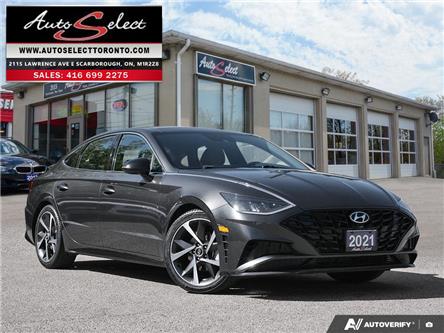 2021 Hyundai Sonata Sport (Stk: 2TSXQJ6) in Scarborough - Image 1 of 28