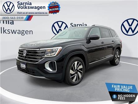 2026 Volkswagen Atlas 2.0 TSI Highline (Stk: V2603) in Sarnia - Image 1 of 27