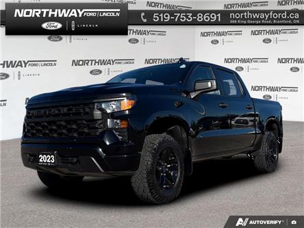 2023 Chevrolet Silverado 1500 Custom Trail Boss (Stk: P11683A) in Brantford - Image 1 of 23