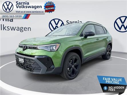 2025 Volkswagen Taos Comfortline Black Edition (Stk: V25224) in Sarnia - Image 1 of 25