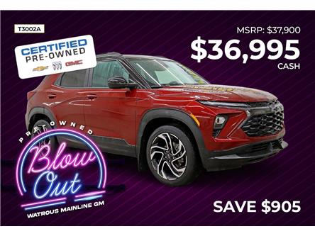 2024 Chevrolet TrailBlazer RS (Stk: T3002A) in Watrous - Image 1 of 39