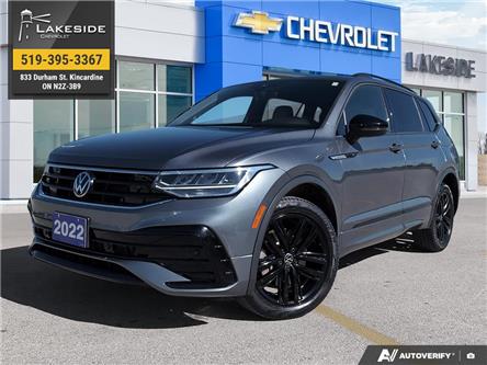 2022 Volkswagen Tiguan Comfortline R-Line Black Edition (Stk: P6533A) in Kincardine - Image 1 of 24