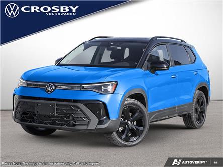 2026 Volkswagen Taos Comfortline Black Edition (Stk: TA2930) in Kitchener - Image 1 of 24