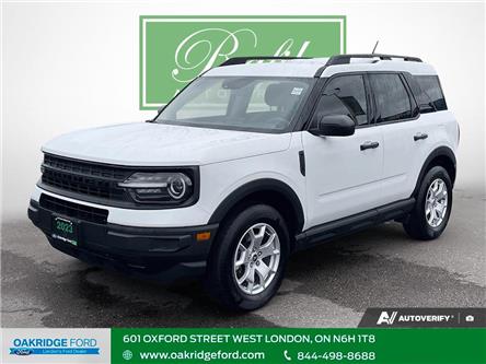 2023 Ford Bronco Sport Base (Stk: U16528) in London - Image 1 of 29