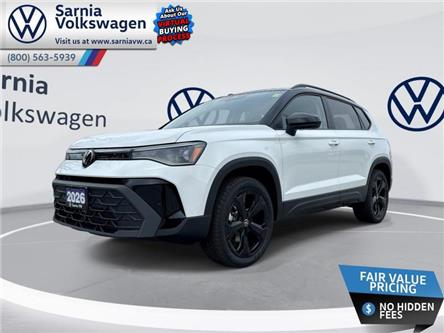 2026 Volkswagen Taos Comfortline Black Edition (Stk: V2616) in Sarnia - Image 1 of 25