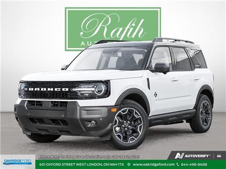 2025 Ford Bronco Sport Outer Banks (Stk: 3FMCR9) in London - Image 1 of 24