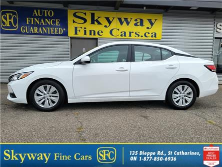 2021 Nissan Sentra S-PLUS | BLIND SPOT | HEATED SEATS | REAR CAMERA (Stk: H22460A) in St. Catharines - Image 1 of 25 2021 Nissan Sentra S-PLUS | BLIND SPOT | HEATED SEATS | REAR CAMERA (Stk: H22460A) in St. Catharines - Image 1 of 25