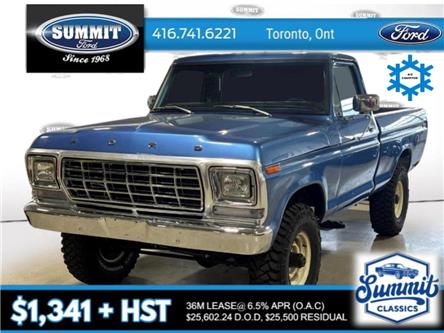1978 Ford F-150 Custom Cab (Stk: Z1978F150BLUE) in Toronto - Image 1 of 33