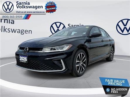 2026 Volkswagen Jetta Comfortline (Stk: V2613) in Sarnia - Image 1 of 24