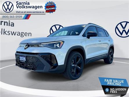 2026 Volkswagen Taos Comfortline Black Edition (Stk: V2624) in Sarnia - Image 1 of 25 2026 Volkswagen Taos Comfortline Black Edition (Stk: V2624) in Sarnia - Image 1 of 25
