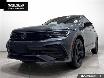 2023 Volkswagen Tiguan Comfortline R-Line Black (Stk: V1188) in Sault Ste. Marie - Image 1 of 27