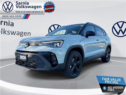 2026 Volkswagen Taos Comfortline Black Edition (Stk: V2633) in Sarnia - Image 1 of 25 2026 Volkswagen Taos Comfortline Black Edition (Stk: V2633) in Sarnia - Image 1 of 25