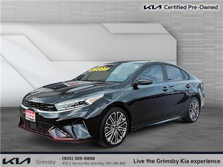 2022 Kia Forte GT Limited  | LEATHER | SUNROOF | LOW KM | NWE FRO (Stk: U3075) in Grimsby - Image 1 of 19