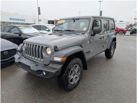 2021 Jeep Wrangler Unlimited Sport (Stk: 19351) in Calgary - Image 1 of 25