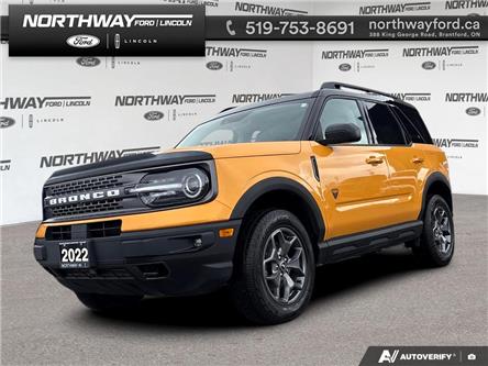 2022 Ford Bronco Sport Badlands (Stk: 5MV9040A) in Brantford - Image 1 of 23