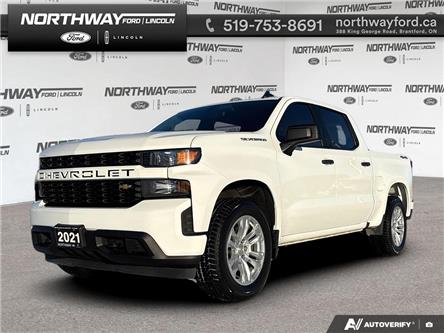 2021 Chevrolet Silverado 1500 Custom (Stk: P11709) in Brantford - Image 1 of 22