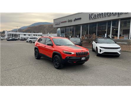 2021 Jeep Cherokee Trailhawk (Stk: 1313A) in Kamloops - Image 1 of 28 2021 Jeep Cherokee Trailhawk (Stk: 1313A) in Kamloops - Image 1 of 28