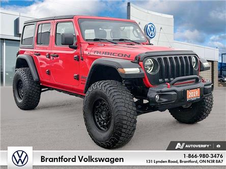 2019 Jeep Wrangler Unlimited Rubicon (Stk: GR25938B) in Brantford - Image 1 of 25