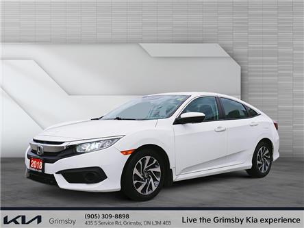 2018 Honda Civic Sedan SE | CRUISE CONTROL | HEATED SEATS (Stk: U3181A) in Grimsby - Image 1 of 17