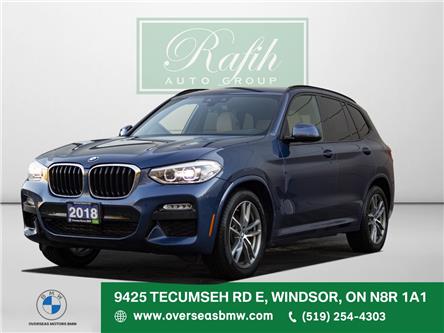 2018 BMW X3 xDrive30i (Stk: B10197A) in Windsor - Image 1 of 28