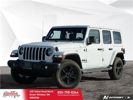2021 Jeep Wrangler Unlimited Sahara (Stk: 62544) in Essex-Windsor - Image 1 of 31