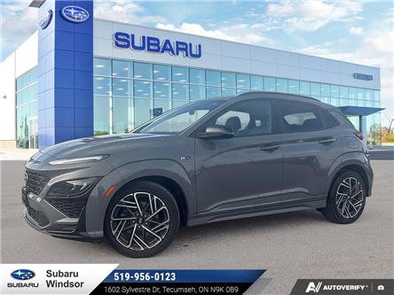 2023 Hyundai Kona 1.6T N Line w/Ultimate Package (Stk: 5476B) in Tecumseh - Image 1 of 26