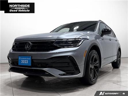 2023 Volkswagen Tiguan Comfortline R-Line Black (Stk: V1195) in Sault Ste. Marie - Image 1 of 27