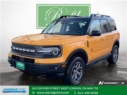 2022 Ford Bronco Sport Badlands (Stk: D55059A) in London - Image 1 of 13