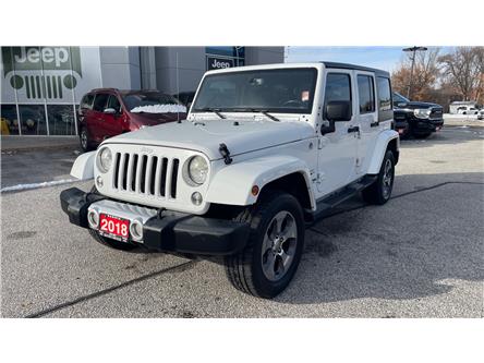 2018 Jeep Wrangler JK Unlimited Sahara (Stk: 06325A) in Sarnia - Image 1 of 17