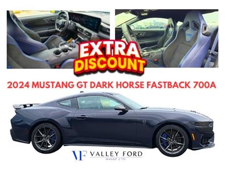 2024 Ford Mustang Dark Horse (Stk: R00267) in Hague - Image 1 of 18 2024 Ford Mustang Dark Horse (Stk: R00267) in Hague - Image 1 of 18