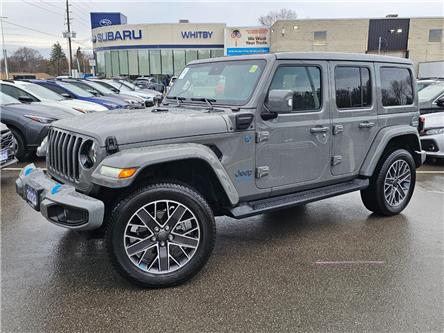 2023 Jeep Wrangler 4xe Sahara (Stk: 2104798A) in Whitby - Image 1 of 21 2023 Jeep Wrangler 4xe Sahara (Stk: 2104798A) in Whitby - Image 1 of 21