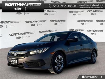 2018 Honda Civic LX (Stk: 5BR3975A) in Brantford - Image 1 of 22 2018 Honda Civic LX (Stk: 5BR3975A) in Brantford - Image 1 of 22