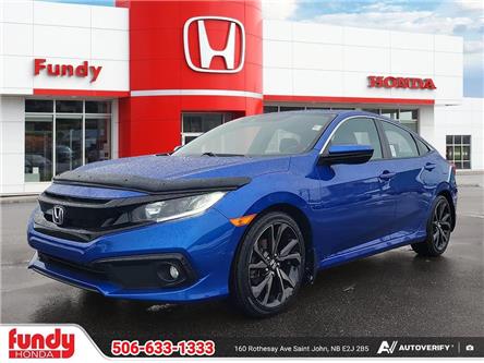 2019 Honda Civic Sport (Stk: N107716A) in Saint John - Image 1 of 28