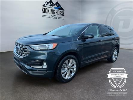 2023 Ford Edge Titanium (Stk: 15268) in Golden - Image 1 of 17