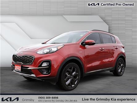 2022 Kia Sportage Ex S  | LOW KM | CERTIFIED PRE OWNED | PANO ROOF | (Stk: N5876A) in Grimsby - Image 1 of 18