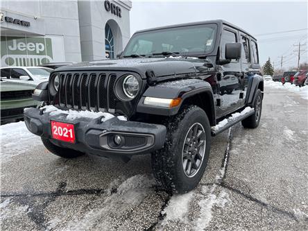 2021 Jeep Wrangler Unlimited Sport (Stk: 21-057L) in Sarnia - Image 1 of 21