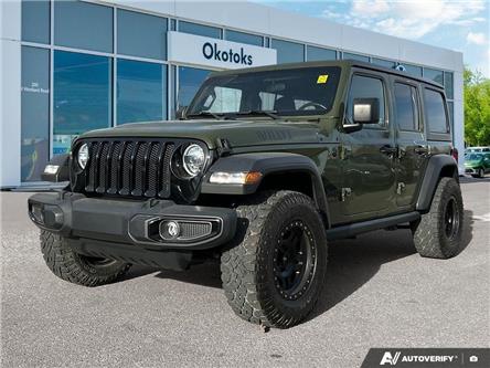 2021 Jeep Wrangler Unlimited Sport (Stk: KU0436) in Okotoks - Image 1 of 23