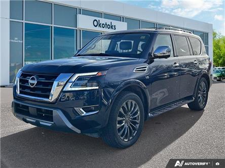 2022 Nissan Armada Platinum (Stk: KU0435) in Okotoks - Image 1 of 22