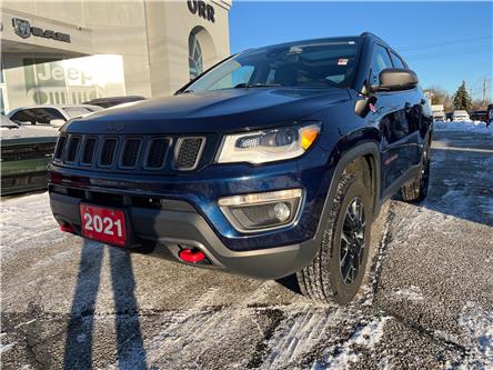 2021 Jeep Compass Trailhawk (Stk: 21-048L) in Sarnia - Image 1 of 23