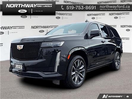 2022 Cadillac Escalade Sport (Stk: 5F74972A) in Brantford - Image 1 of 23