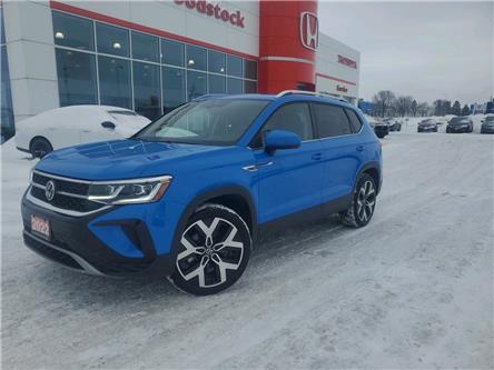 2022 Volkswagen Taos Highline (Stk: U6735) in Woodstock - Image 1 of 15
