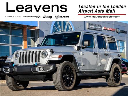 2023 Jeep Wrangler 4xe Sahara (Stk: 15-U1159) in London - Image 1 of 26
