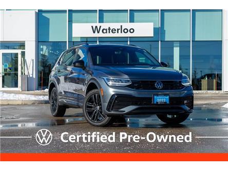 2022 Volkswagen Tiguan Comfortline R-Line Black Edition (Stk: V25461) in Waterloo - Image 1 of 20