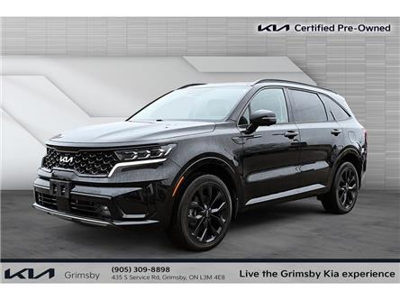 2023 Kia Sorento SX | LEATHER | PANO ROOF | HEATED STEERING | GREAT (Stk: U3210) in Grimsby - Image 1 of 20