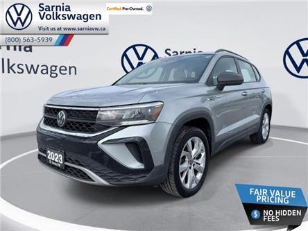 2023 Volkswagen Taos Trendline (Stk: VU1591) in Sarnia - Image 1 of 23 2023 Volkswagen Taos Trendline (Stk: VU1591) in Sarnia - Image 1 of 23